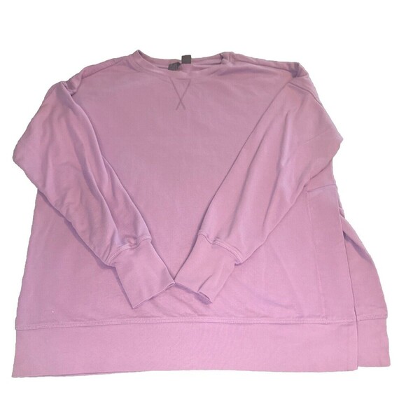 Women’s Sweaty Betty LAVENDER Essentials Crewneck Pullover Sweatshirt Workout-S - Picture 1 of 7
